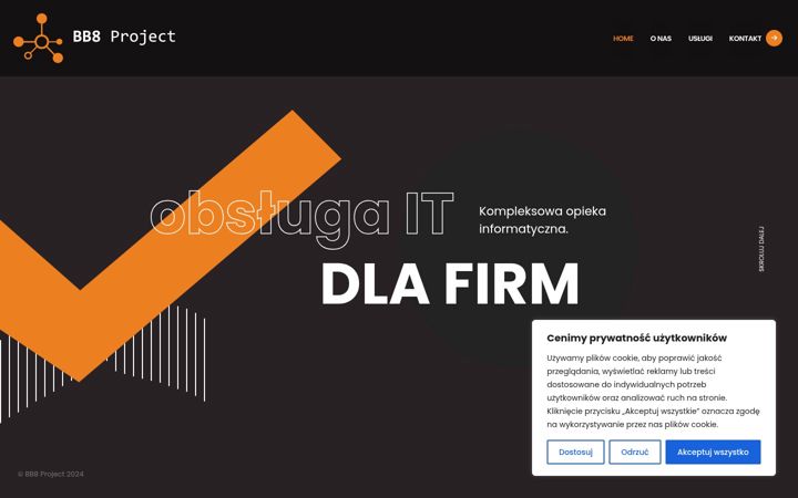 Screenshot of bb8project.pl