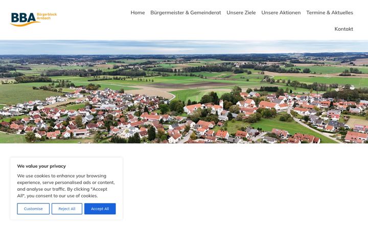 Screenshot of bba-arnbach.de