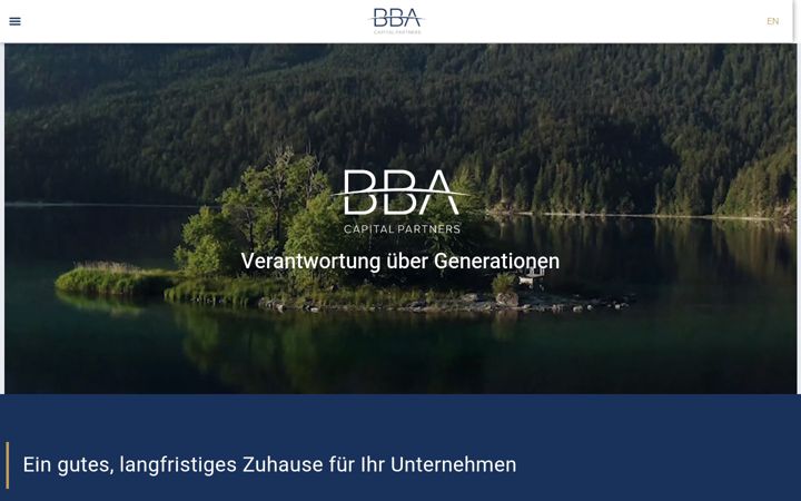 Screenshot of bba-partners.de