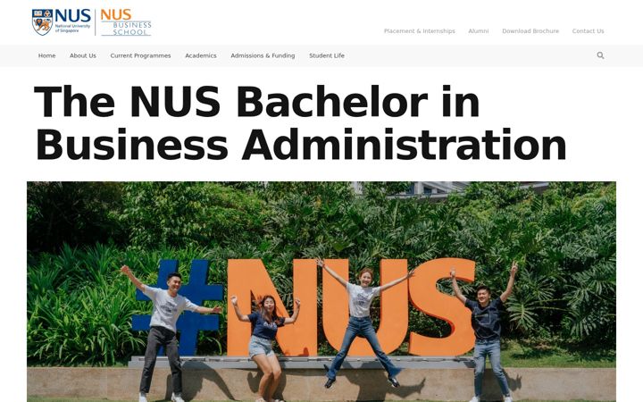 Screenshot of bba.nus.edu.sg