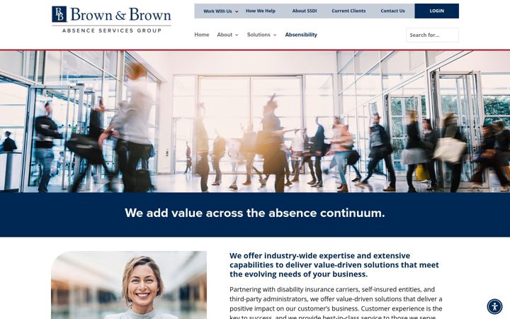 Screenshot of bbabsence.com