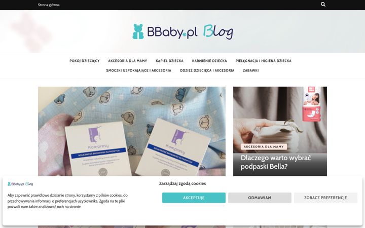 Screenshot of bbaby.pl
