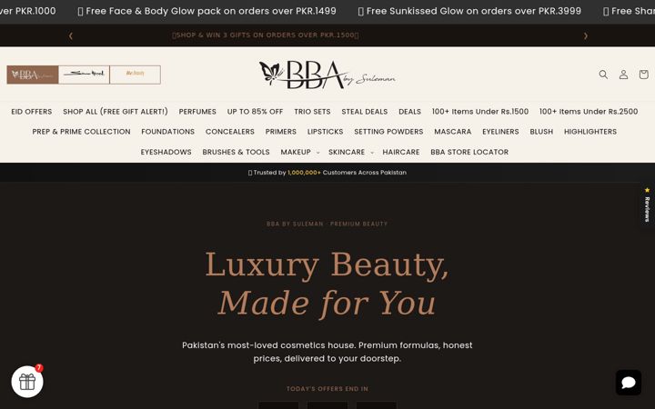 Screenshot of bbabysuleman.com