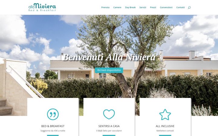 Screenshot of bballaniviera.it