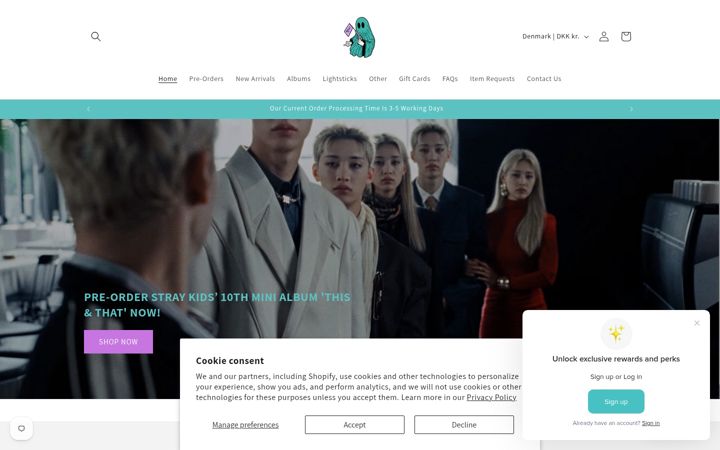 Screenshot of bbangya.co.uk