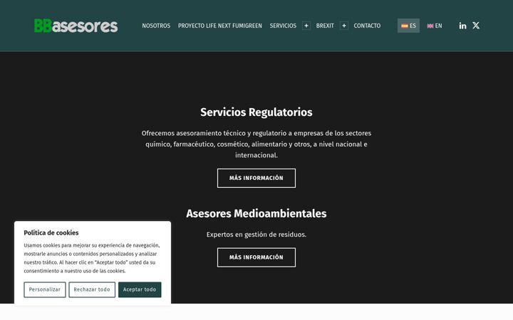 Screenshot of bbasesores.com