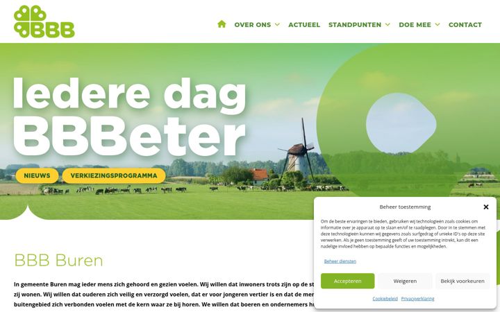 Skjermbilde av bbb-buren.nl