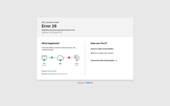 Képernyőkép: bbbanklondonbranchpensionscheme.com