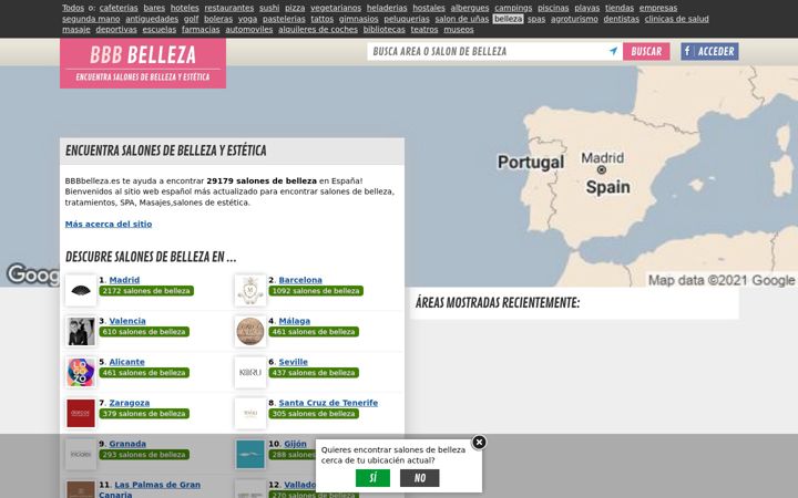 Screenshot di bbbbelleza.es