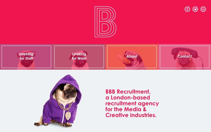 Screenshot of bbbrecruitment.co.uk