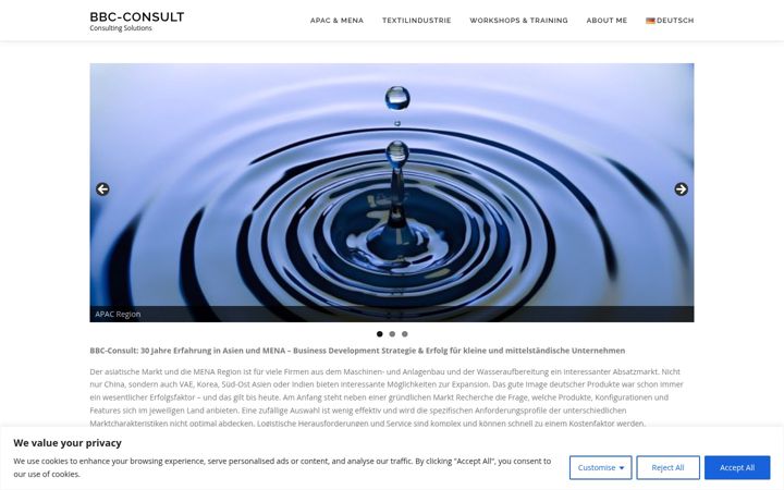 Screenshot of bbc-consult.org