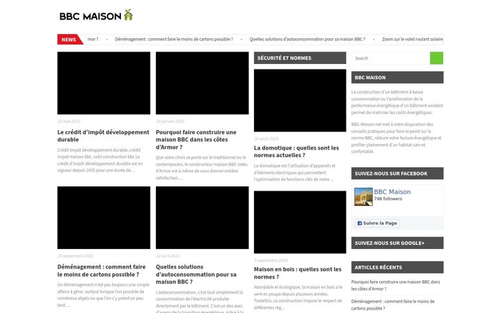 Screenshot di bbc-maison.net