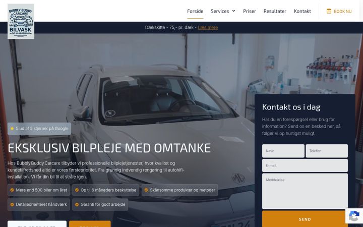 Ekrano kopija bbcarcare.dk
