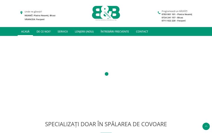Screenshot of bbcarpeto.ro