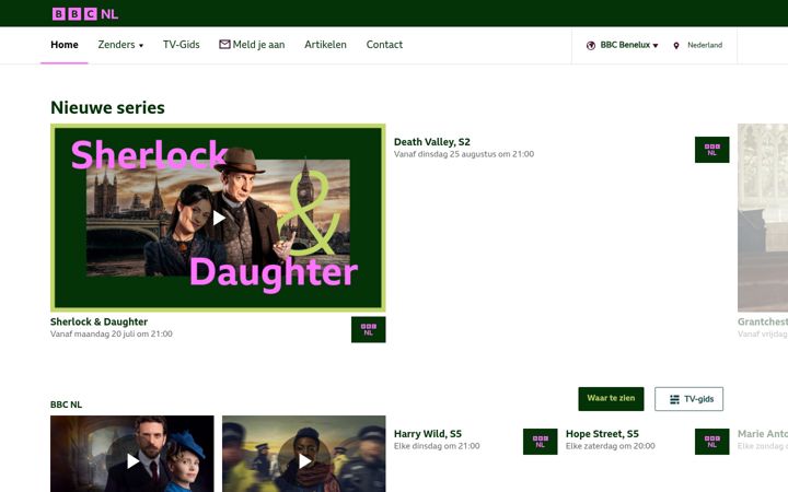 Screenshot of bbcbenelux.com