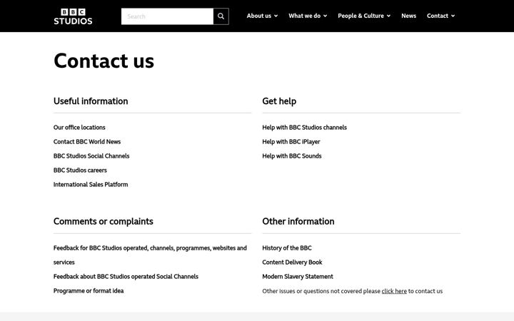 Screenshot of bbcchannels.com