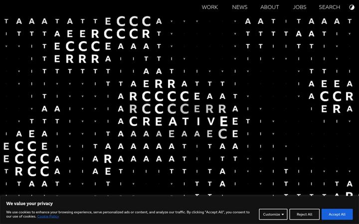 Screenshot of bbccreative.co.uk