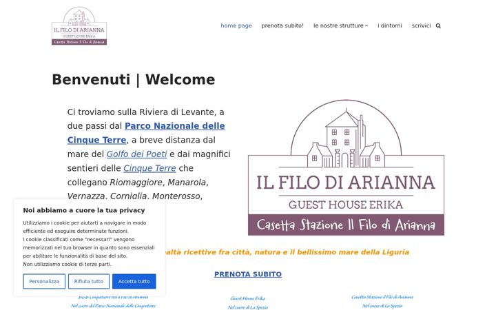 Screenshot of bbcinqueterre.it