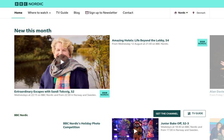 Screenshot of bbcnordic.com