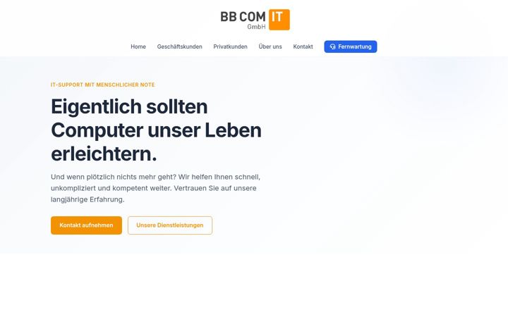 Screenshot of bbcom.ch