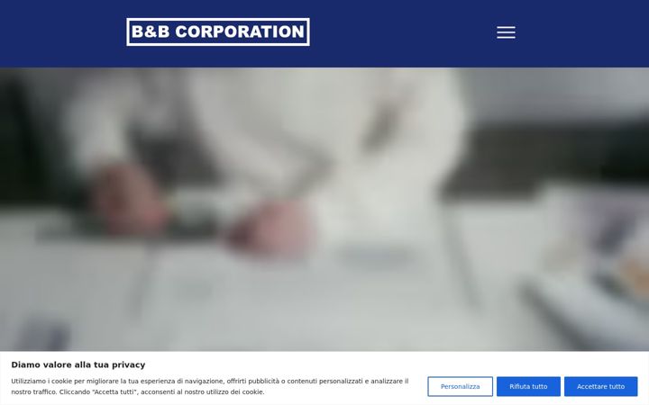 Screenshot of bbcorporation.it
