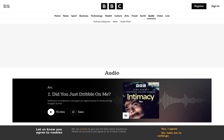 Screenshot of bbcpodcasts.com