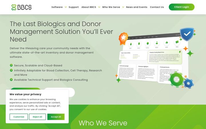 Screenshot of bbcsinc.com