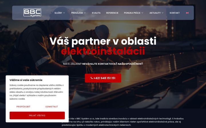 Screenshot of bbcsystem.sk