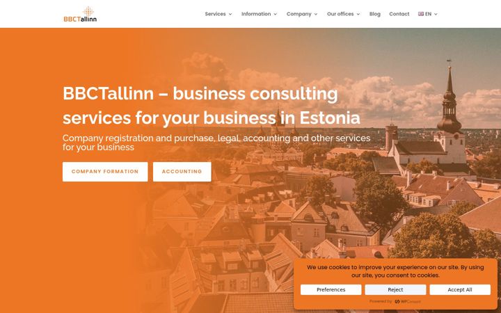 Screenshot of bbctallinn.ee
