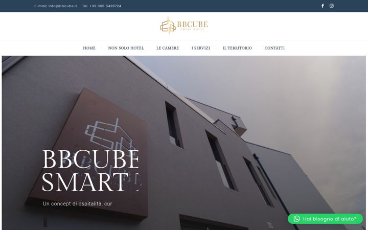 Screenshot of bbcube.it