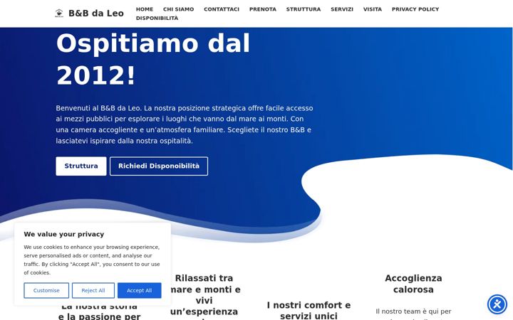 Screenshot of bbdaleo.com