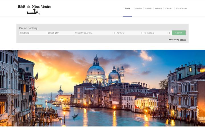 Screenshot of bbdaninavenezia.it