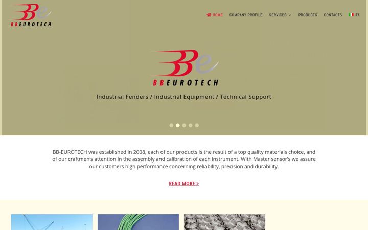 Screenshot of bbeurotech.com