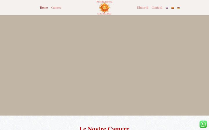 Screenshot of bbfamiliareposadaserena.com