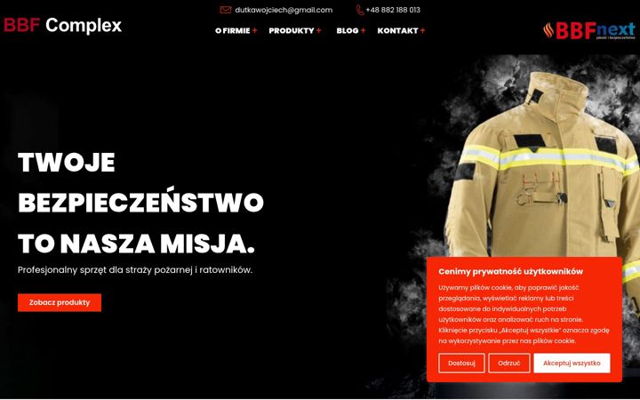 Screenshot of bbfcomplex.pl
