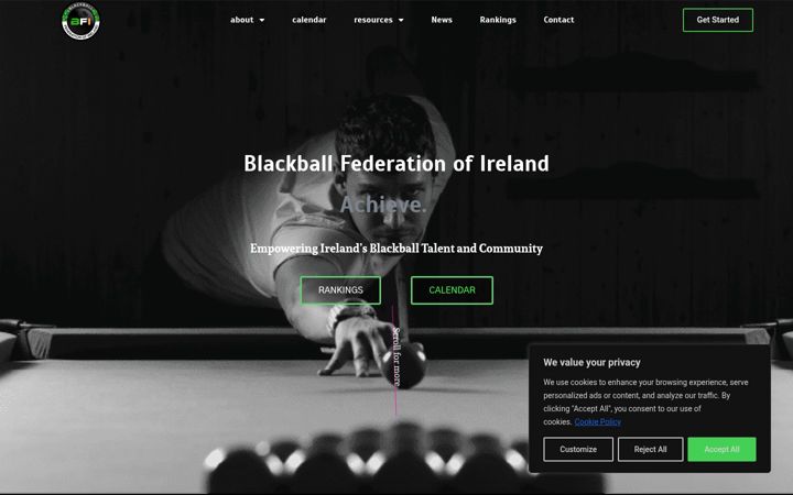 Screenshot von bbfi.ie