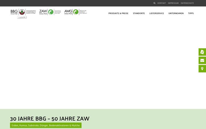 Screenshot of bbg-bayern.de