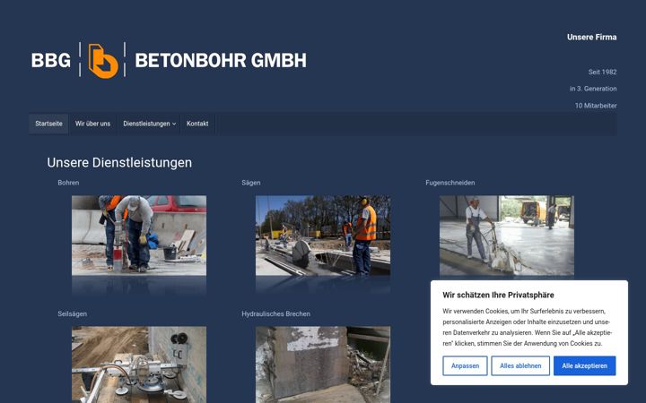 Screenshot of bbg-schwabach.de
