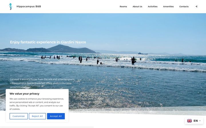 Screenshot of bbgiardininaxos.com