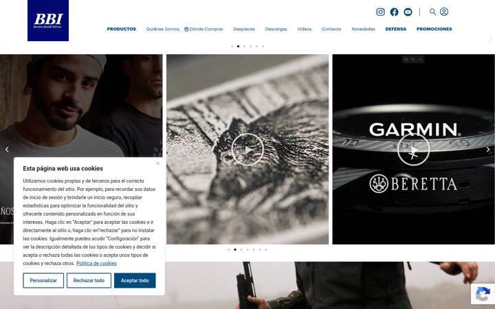 Screenshot of bbi.es