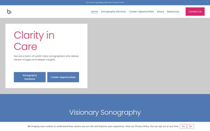 Screenshot of bbimaging.com