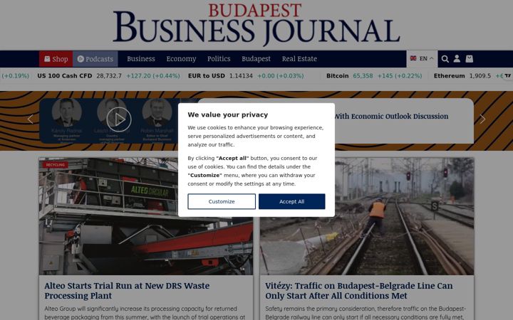 Screenshot of bbj.hu