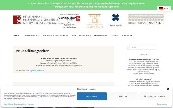 Screenshot of bbk-ingolstadt.de