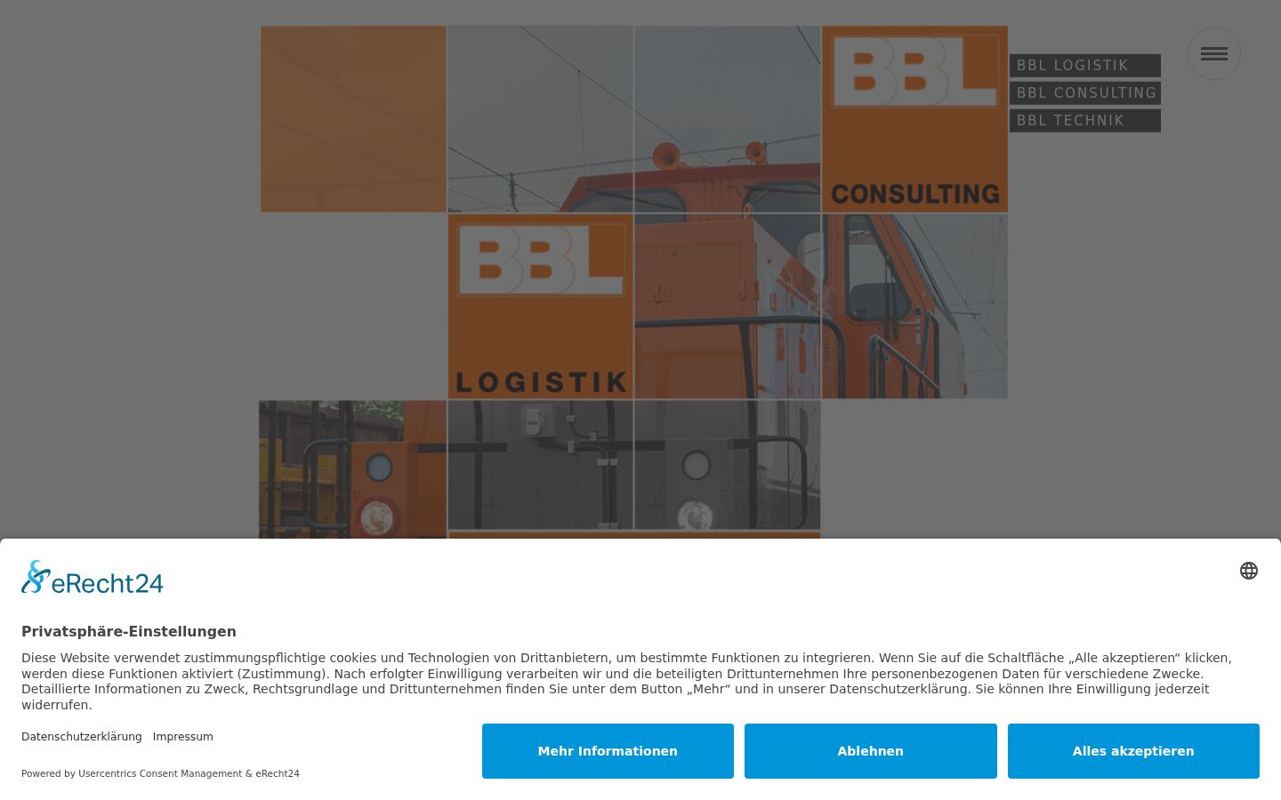 Screenshot des Einwilligungsbanners vor jeglicher Interaktion