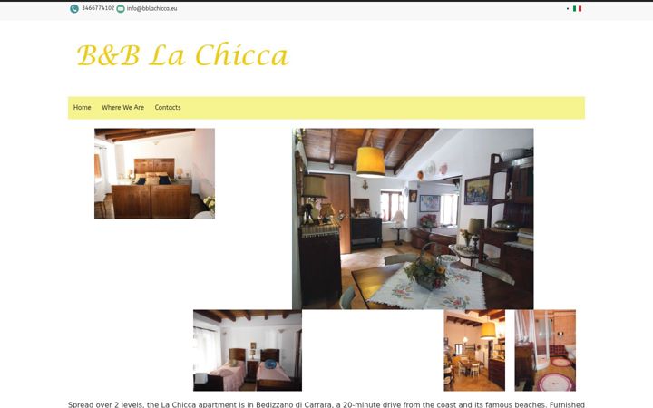 Screenshot of bblachicca.eu