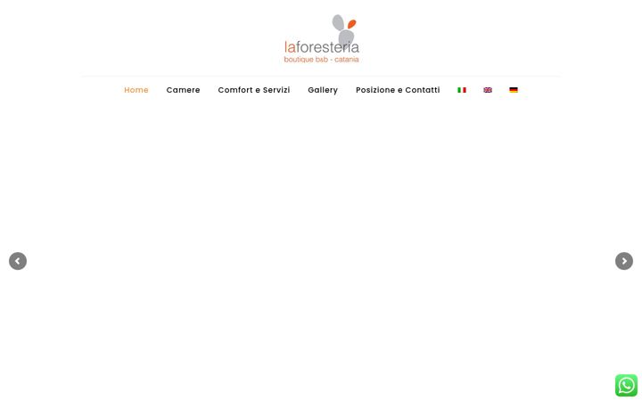Screenshot of bblaforesteriacatania.it