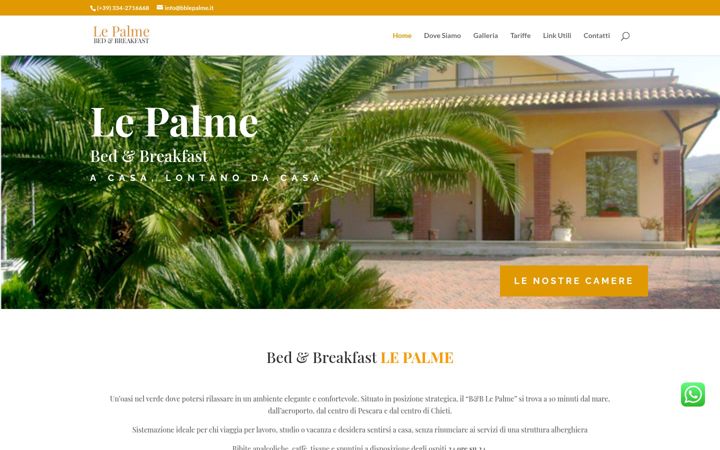 Screenshot of bblepalme.it