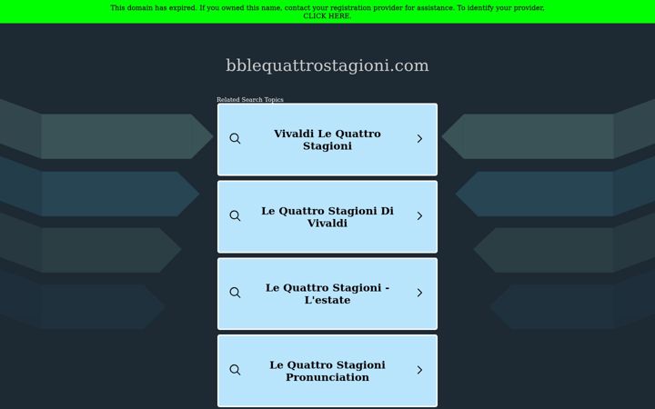 Screenshot of bblequattrostagioni.com