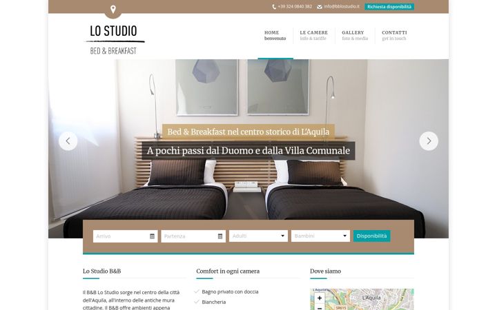 Screenshot of bblostudio.it
