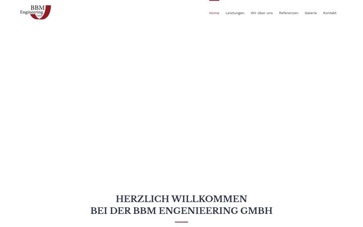 Screenshot of bbm-engineering.de